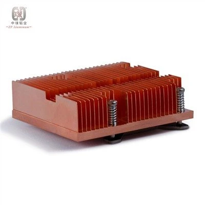 Dissipador de calor Skiving Fin Cobre