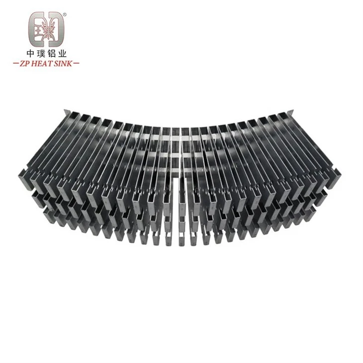 Flexible Aluminum Folding Fin Heat Sink